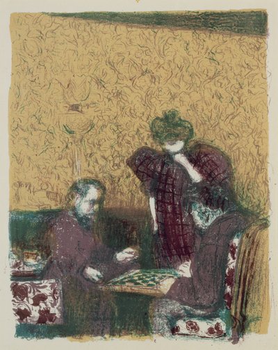 La partita di dame da Edouard Vuillard