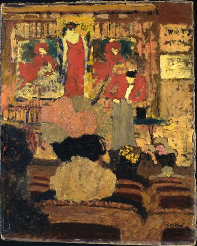 Le Numéro dillusionniste, c. 1895 da Edouard Vuillard