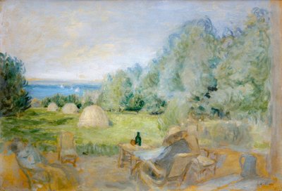I covoni nel giardino delle scintille a Criqueboeuf da Edouard Vuillard