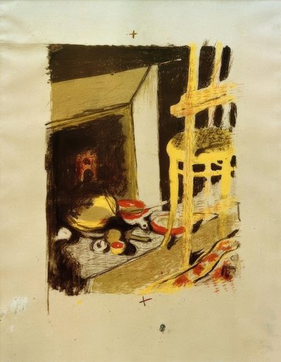 Il focolare da Edouard Vuillard