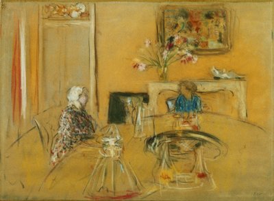 Pranzo al castello di Clayes da Edouard Vuillard