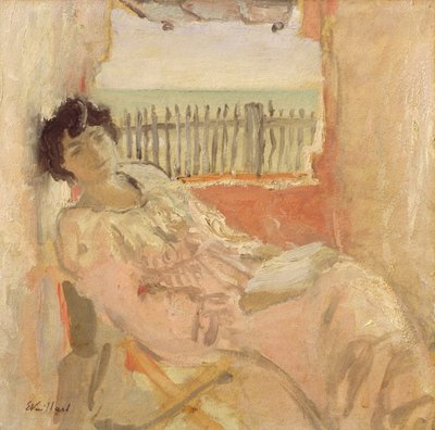 Madame Hessel al mare, 1904 da Edouard Vuillard