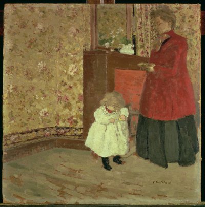 Madre e Figlio, 1900 da Edouard Vuillard