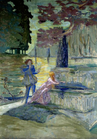Pelleas e Melisande. Illustrazione per l