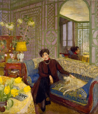 Ritratto di Marcelle Aron, moglie di Tristan Bernard (1866-1947) 1914 da Edouard Vuillard