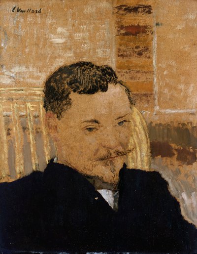 Ritratto di Romain Coolus, c.1897 da Edouard Vuillard