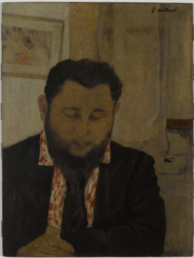 Ritratto di Thadée Natanson da Edouard Vuillard