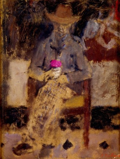 Ritratto di Felix Vallotton da Edouard Vuillard