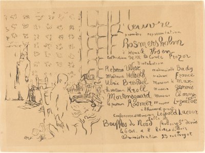 Rosmersholm da Edouard Vuillard