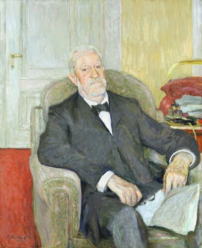 Senatore Eduard Wilhelm Ludwig Heinrich Roscher da Edouard Vuillard
