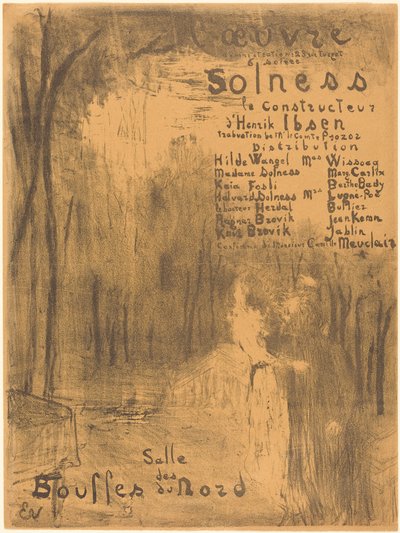 Solness der Baumeister da Edouard Vuillard