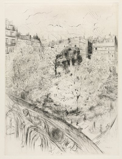 Piazza Vintimille da Edouard Vuillard