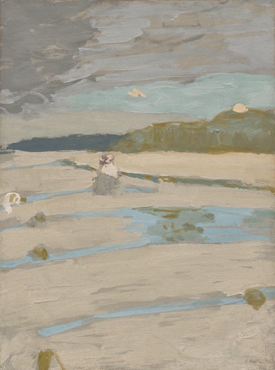 La spiaggia di Saint-Jacut da Edouard Vuillard