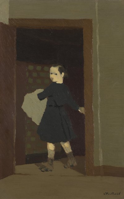 Il bambino alla porta da Edouard Vuillard