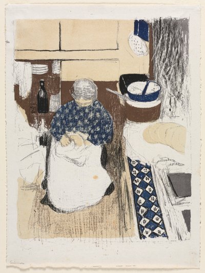 Il cuoco da Edouard Vuillard