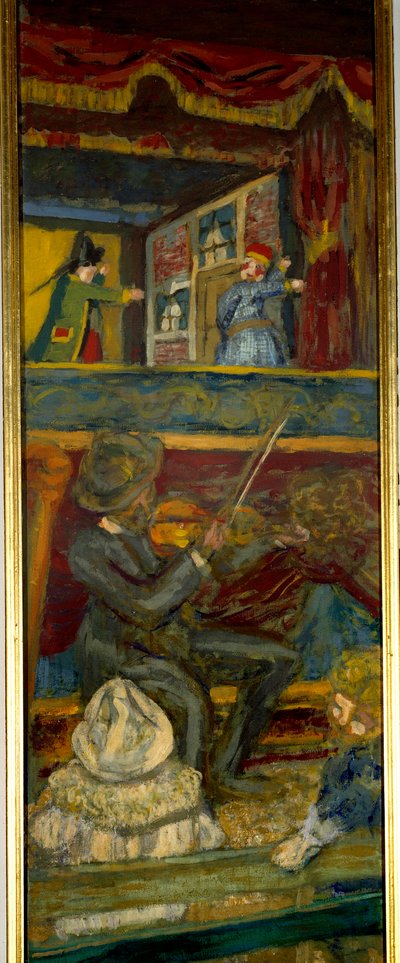 Il Teatro Guignol (dettaglio) da Edouard Vuillard