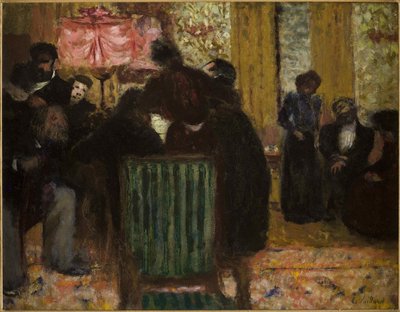 La serata musicale, ca 1896-1899 da Edouard Vuillard