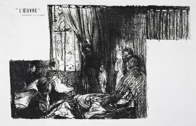 I pilastri della società, 1896 da Edouard Vuillard