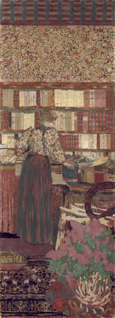La Privacy. Decorazione per la biblioteca del Dr. Vaquez da Edouard Vuillard
