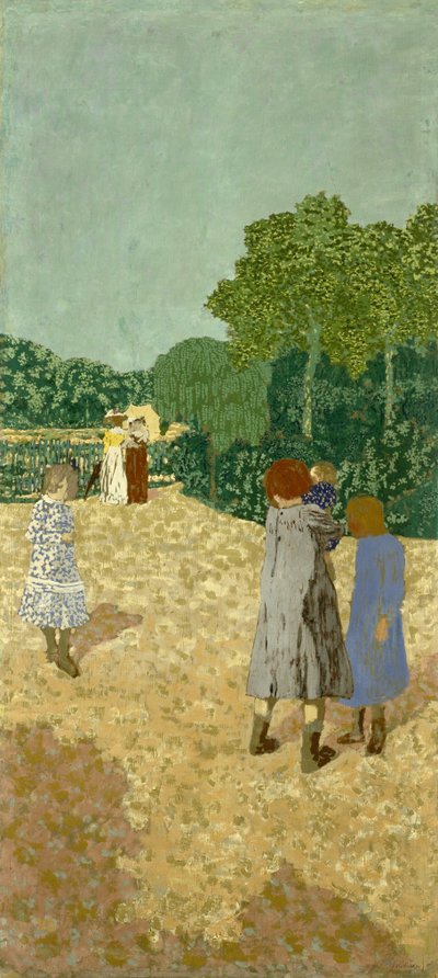 La passeggiata, 1894 da Edouard Vuillard