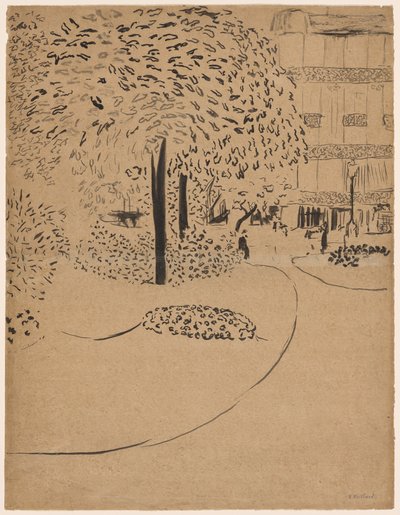 La piazza da Edouard Vuillard