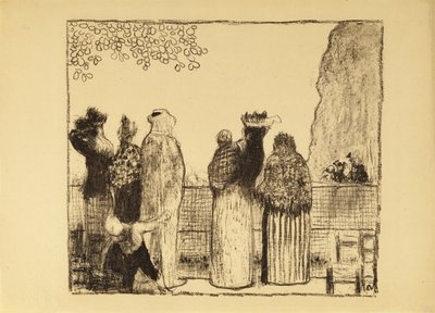 Le Tuileries, 1895 da Edouard Vuillard