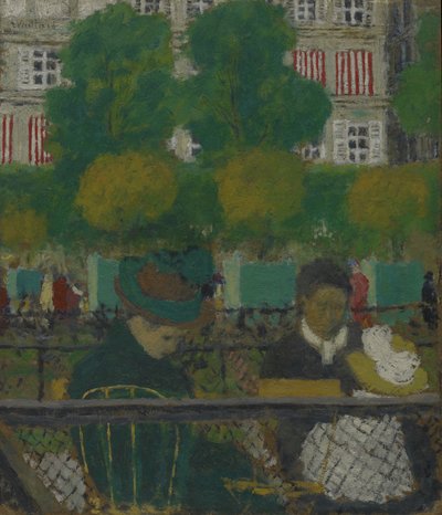 I Giardini delle Tuileries, Parigi da Edouard Vuillard