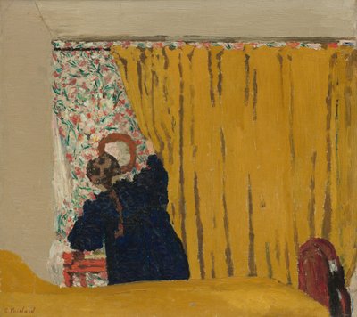La tenda gialla, c. 1893 da Edouard Vuillard