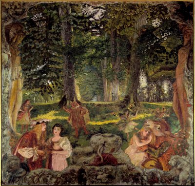 La commedia che decora il Palais de Chaillot da Edouard Vuillard