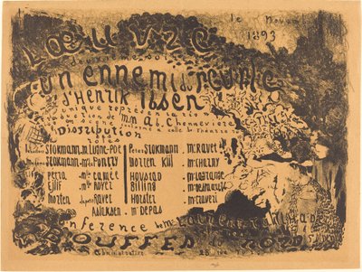 Un nemico del popolo da Edouard Vuillard
