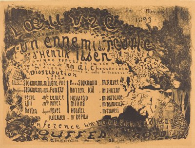 Un nemico del popolo da Edouard Vuillard