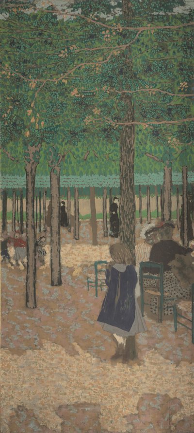 Sotto gli alberi, 1894 da Edouard Vuillard