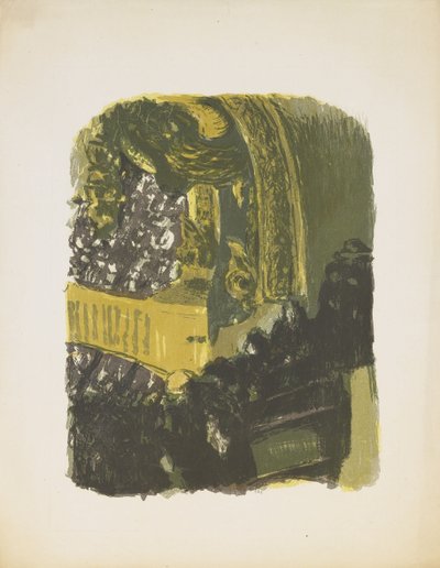 Una galleria al ginnasio da Edouard Vuillard