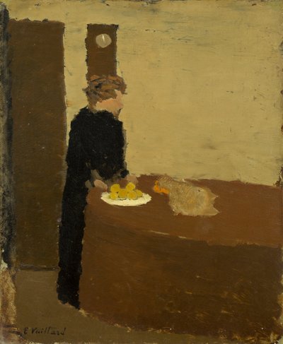 Donna in nero da Edouard Vuillard