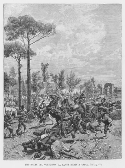 Battaglia Del Volturno da Edouardo Matania