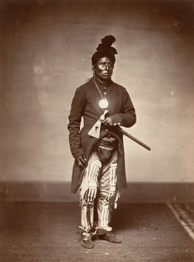 Ti ra wa hut Re sa ru Capo del cielo, ca. 1867 da Edric L. Eaton.