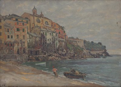 Città italiana sul mare da Eduard Ameseder