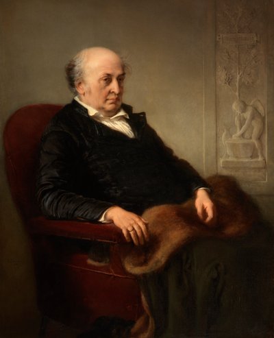 Il pittore Wilhelm Schadow da Eduard Bendemann