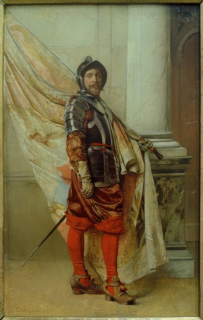 Il portabandiera da Eduard Charlemont
