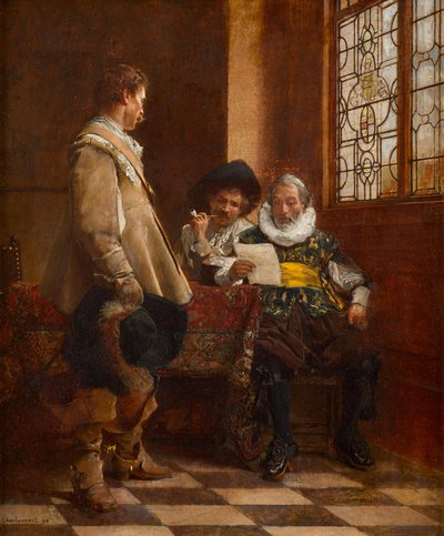 Una lettera da Eduard Charlemont