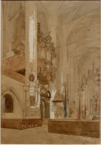 Chiesa di Santa Maria a Thorn da Eduard Gärtner