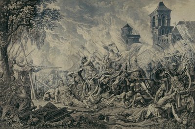 La morte di Zrinyi (dopo F. Osolsobic) da Eduard Gurk