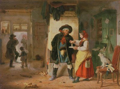 Un bicchierino caldo, signore! da Eduard Gustav Seydel