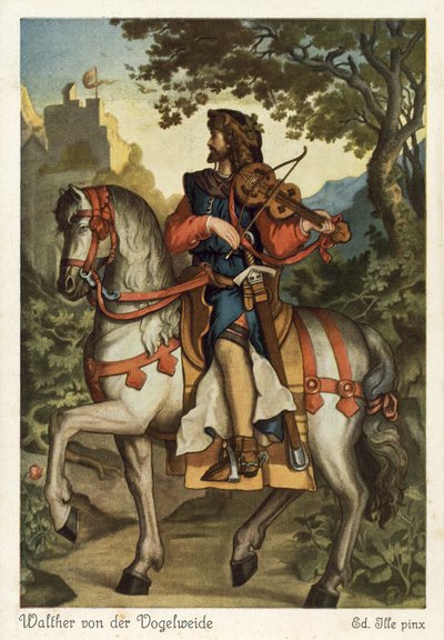Walther von der Vogelweide da Eduard Ille