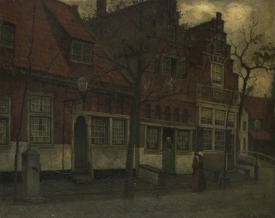 Case sulla Breedstraat, Enkhuizen da Eduard Karsen