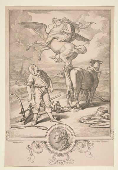 Senza titolo (Scena mitologica) da Eduard Kretzschmar