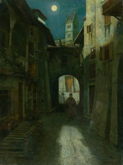 Ronda Notturna nella Città Vecchia, 1880 da Eduard Majsch