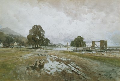 Al rastrello di legno da Eduard Peithner von Lichtenfels