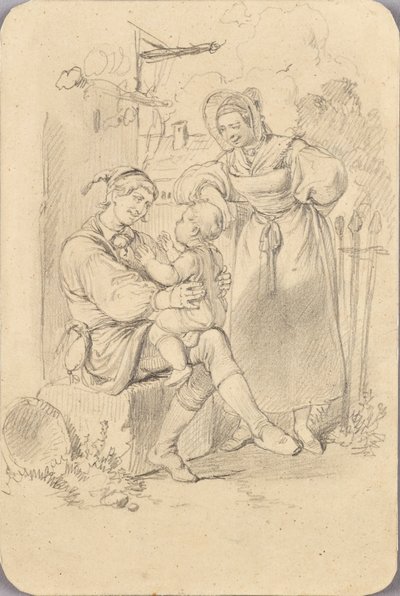 La famiglia felice da Eduard Ritter