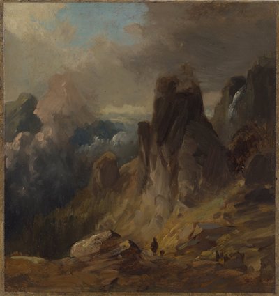 Kampenwand da Eduard Schleich der Ältere